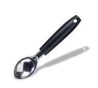 Fackelmann INITIAL Ice Cream Scoop Stainless Steel, Plastic Handle, Multi-Functional Gelato Sorbet Server, Dessert & Cookie Dough, Mashed Potato & Fruit Baller,Meatballs, Icecream Scooper Spoon, 20cm