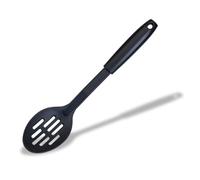 Fackelmann INITIAL Slotted Spoon, Non-Stick Plastic Cookware Spatula, Heat-Resistant for Serving, Draining, Mixing & Stirring, Home & Professional, Large Scooping Cooking Spoon, 32cm