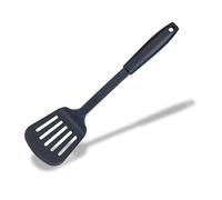 Fackelmann INITIAL Slotted Turner, Plastic, Fish Slice, Non-Stick Kitchen Cooking Spatula, Anti-Scratch, Burger Flipper, Heat-Resistant, Cooking Draining & Frying BBQ Utensil, 31.5cm