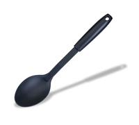 Fackelmann INITIAL Solid Spoon, Non-Stick Plastic Cooking Spatula, Heat-Resistant Up To 200 Degrees, Utensil for Serving Mixing, Stirring & Serving, Home & Professional, Large Scooping Spoon, 32cm