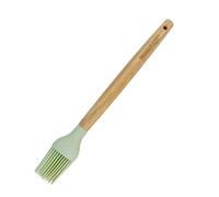 Fackelmann Kitchen Brush with Silicone Bristles with Wooden Handle, Max 230 ° C, Pastry Brush Suitable for Condiment and Marinating, Hand Wash, Size 27 x 4 cm, Ocean Line