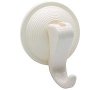 Fackelmann Lever Suction Hook 2,17 Inch in White