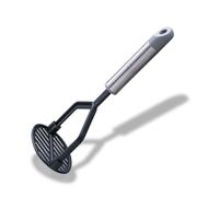 Fackelmann MODE Potato Masher, Plastic, Heat-Resistant, Non-Stick, Fruit & Vegetable Baby Food Masher, Large Sturdy Press Plate, Handheld Food Crusher, Ricer, For Jam Vegetables & Fruits, 26cm