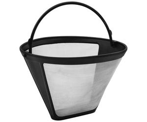 Fackelmann "Nr.4 Plastic/Stainless Steel Reusable Coffee filter, Silver/Black