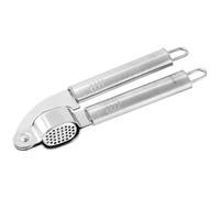 Fackelmann OPAL Garlic Press, Garlic Crusher, Garlic Mincer, Stainless Steel, 19x5.5x3cm, Silver