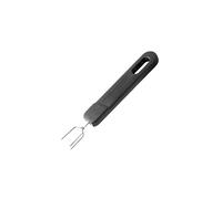 Fackelmann Plastic/Stainless Steel Potato Fork, Black/Silver, 5.5-Inch
