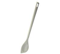 Fackelmann Pointed Spoon Blanca Plastic Kitchen Utensil Cooking Spoon for Coated Pots and Pans (Color: White) Quantity: 1 Piece