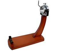 Fackelmann Professional Rotating Ham Stand for Palette and Ham, Pine with Chrome Hardware, Natural Wood, 36.5 x 16.5 x 37.5 cm, 1 Unit