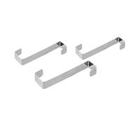 Fackelmann September 3 Hangers Steel Doors, Silver