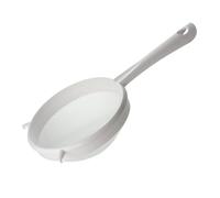 Fackelmann Sieve 19cm⌀, Strainer, Large, Fine Mesh, Plastic, 19x7x34cm, White