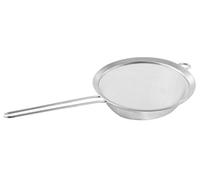 Fackelmann Sieve 20cm Diameter, Strainer, Large, Fine Mesh, Stainless Steel, 13x20x37.5cm, Silver