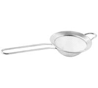 Fackelmann Sieve 7.5cm⌀, Strainer, Small, Fine Mesh, Stainless Steel, 7.5x19.5x3.2cm, Silver