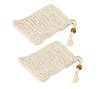 FACKELMANN Soap Bag, Natural, 14 x 9 x 1 cm