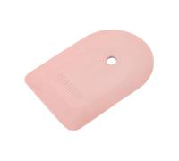 Fackelmann Squeegee Blossom Harmony Multi Scraper - Silicone Scraper in Matte Apricot, Round Shape for Bowls & Pots, for Painting & Cleaning, Dishwasher Safe, Designed in Germany