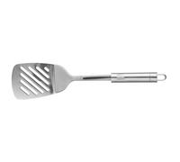 Fackelmann Stainless Steel Slotted Turner, Silver, 33 x 7.9 x 4.5 cm