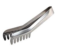 Fackelmann Stainless Steel Spaghetti Tongs, Silver, 19 x 11.8 x 2 cm