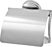 FACKELMANN VISION Toilet Roll Holder Chrome Plated Toilet Paper Holder (Colour: Silver), Quantity: 1 Piece