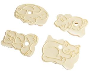 Fackelmann Zenker pastry cutters with a stamp, patisserie, 43062