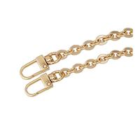 FackLOxc 100 / 120cm Metal Chain Bag Straps Bags Accessories Women Replacement Shoulder Crossbody Strap for Handbags Black Metal Chain Purse Strap Heavy Duty for Women Hanging
