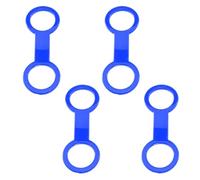 FackLOxc 4Pcs Silicone Snorkels Strap Keeper Diving Tube Holder Retainer Clip Snorkels Tube Holder Enduring Silicone Snorkel