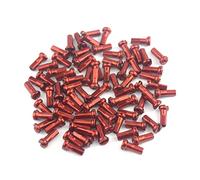 FackLOxc 60Pcs Bicycle Bike Spoke Caps 14mm Metal Caps Cycling Spokes Cap Nipples Riding Colorful Wheel Nipple Cap Bike Nipple Wheel