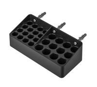 FackLOxc Battery Holder Storage Box Wall Mountable with Quick Dispenser Streamlined Organization Wall Mount Dispenser