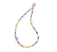 FackLOxc C Bead And Shell Chokers Necklace Unique Collarbone Chain Designed For Long Lasting Comfort And All Day Wear
