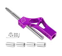 FackLOxc Car Gear Shifts Levering Adjustable & Ergonomic Designs Extender Hand Tool Simple to Use for Professional Drives Adjustable Car Knob Extender General Fit Aluminum Shifter Levering Ergonomic