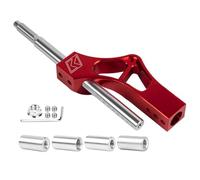 FackLOxc Car Gear Shifts Levering Adjustable & Ergonomic Designs Extender Hand Tool Simple to Use for Professional Drives Adjustable Car Knob Extender General Fit Aluminum Shifter Levering Ergonomic
