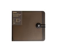 FackLOxc CDs Holder Cases 12-Capacity CD-DVD Organizers Bag Portable Wallet Storage Protective 12-Pocket for Car Travel