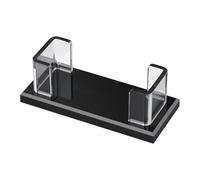 FackLOxc Desktop Business Card Organiser Stand Clear Acrylic Storage Case for Offices Desk Management 4.52x1.96Inch Acrylic Owner