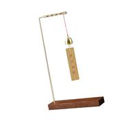FackLOxc Desktop L Shaped Brush Hanging Stand Wood Metal Paint Brush Organiser Drying Rack for Professional Artists and Beginner L Shaped Desk Planner