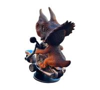 FackLOxc Dinosaur Car Dashboard Ornament with Inertial Drift and Automatic Return for Driving Fun Dashboard Drift Toy