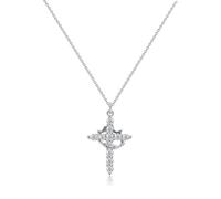 FackLOxc Elegant Crosses Choker Necklace Pendant with Stylish Jewelry Accessory for Trendy Women Ladies Daily Use Casual Wear