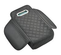 FackLOxc Ergonomic Car Armrest Covers with Storage Bag Versatile Vehicle Armrest Covers PU Box for Keeping Within Reach Car Interior Accessories