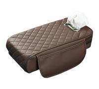 FackLOxc Ergonomic Car Armrest Covers with Storage Bag Versatile Vehicle Armrest Covers PU Box for Keeping Within Reach Car Interior Accessories