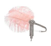 FackLOxc Flapper Headbands 1920s Prom Queen Headpiece For Special EventWedding Engagement Night Headwear Hair Styling