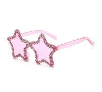 FackLOxc Glittering Frame for Shows and Daily Wear Decorative Costume 2000s Fashion Accessories Candy Color Sun Glasses Music Festival