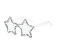 FackLOxc Glittering Frame for Shows and Daily Wear Decorative Costume 2000s Fashion Accessories Candy Color Sun Glasses Music Festival