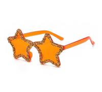 FackLOxc Glittering Frame for Shows and Daily Wear Decorative Costume 2000s Fashion Accessories Candy Color Sun Glasses Music Festival