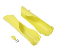 FackLOxc Motorcycle Accessory Front Shock Covers Front Fork Protector Cover Guard for SXF XC-W EXC-F Absorber Black Yellow White