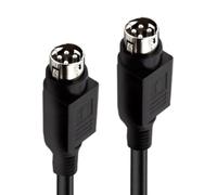 FackLOxc MultiLength 4Pin DIN Speakers Wire for R1700BT R1600TIII Speakers Cable Reliability Sound with ABS Covers Cable