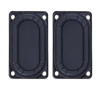 FackLOxc Of 2Pcs Bass Horn Diaphragm Loudspeaker Vibrating Membrane Passive Radiator Woofer Diaphragms Bass Resonating Membrane