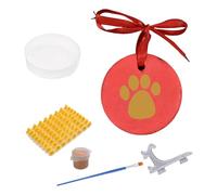 FackLOxc Pet Paws Print Impressions Set Create Lasting Display Memories with Soft Clay and Protective Display Stand Pet Memory Keepsakes
