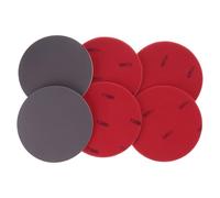 FackLOxc Polishing Attachment 5Inch 125mm Felt Polishing Pad with Adhesive Backing for Random Orbitals Sanders Felt Pad