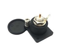 FackLOxc Professional BNC Female Connector with Protective Cap for Surveillances Camera Sound Devices and Coaxial Systems Waterproof BNC