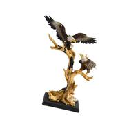 FackLOxc Resins Bald Hawks Figurines Magnificent Statue Decors Animal Sculptures Decorative Ornament for Garden Bedroom Bald Outdoor Statues Yard