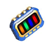 FackLOxc Rhythm Game Machine with Lights and Musics Portable Handheld Fingertip Console for Travel and Classroom Use Portable Handheld Fingertip Console