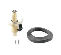 FackLOxc Simple Installation Process Installation Water Valves for Caravans Campers Motorhomes Trailer Toilet Wide Ranging Use Auto Shop Motorhomes Plumbing