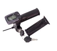 FackLOxc Smart Manner Switching Motorbike Accelerate Grip with Live Data Visualization and Extended Durability ABS Motorbike Pace Regulation Handle